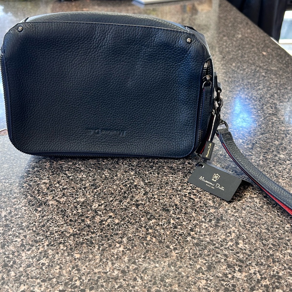 Massimo Dutti  Leather Tote Bag